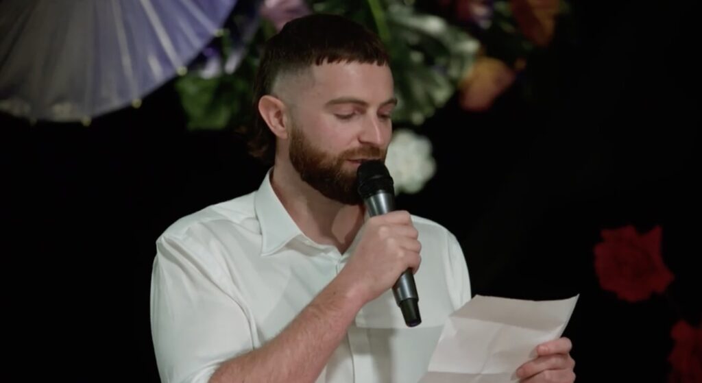 Ben, Tim's best man on MAFS. Married at First Sight, Nine